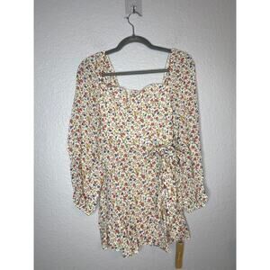 Reformation NWT Cammi Mini Dress in Ronan 0